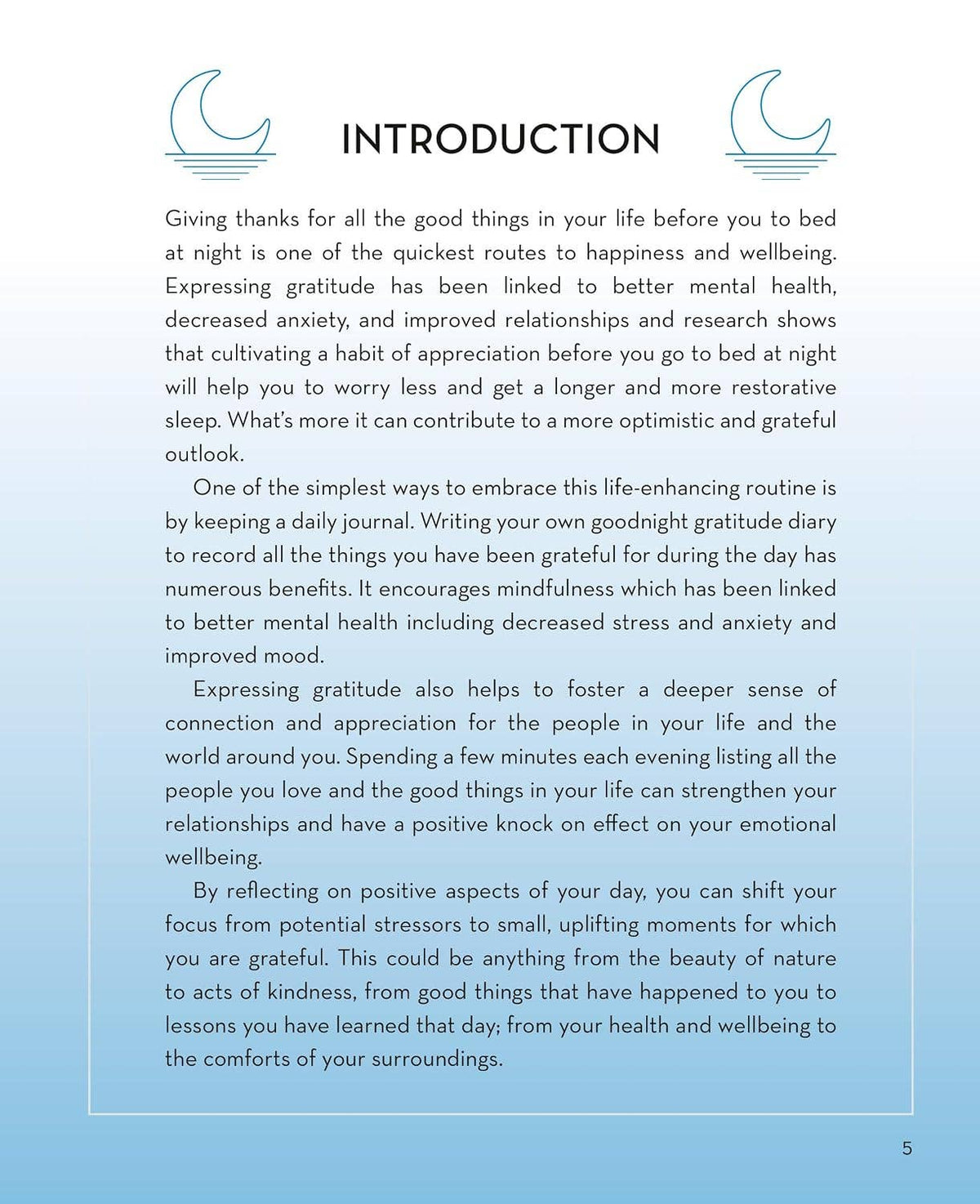 Goodnight Gratitudes Journal (Arcturus Wellbeing Journals)