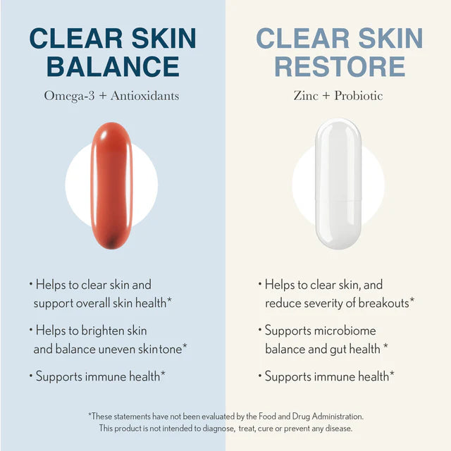 *PREORDER* Clear Skin Supplement Duo
