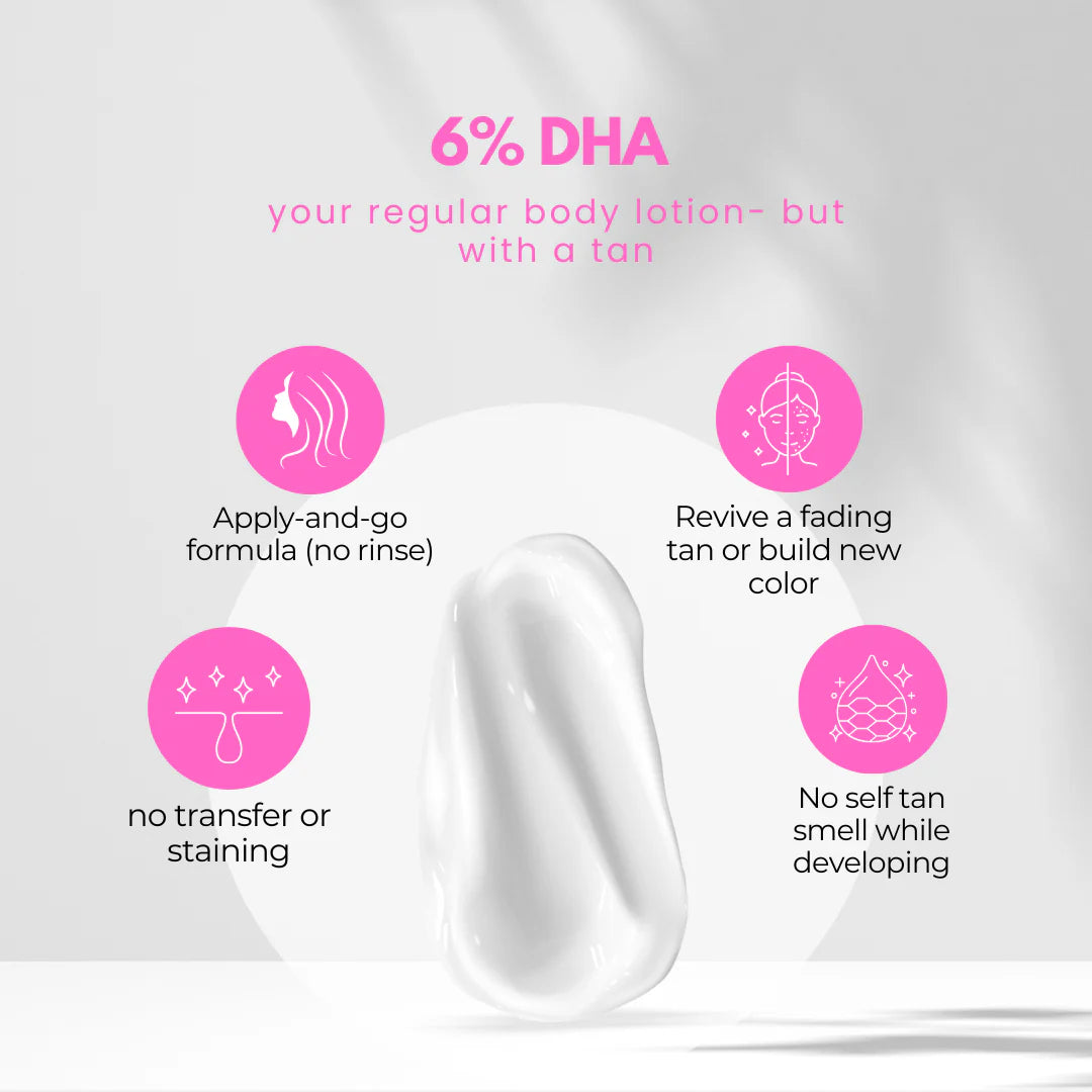 6% DHA No-Rinse Tan Boosting Body Lotion