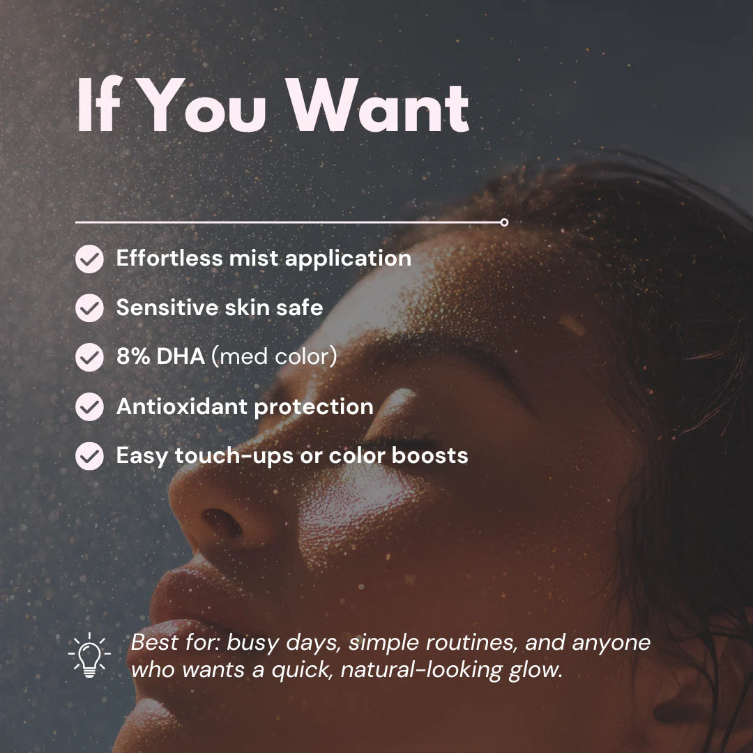 8% DHA Facial Tanning Mist