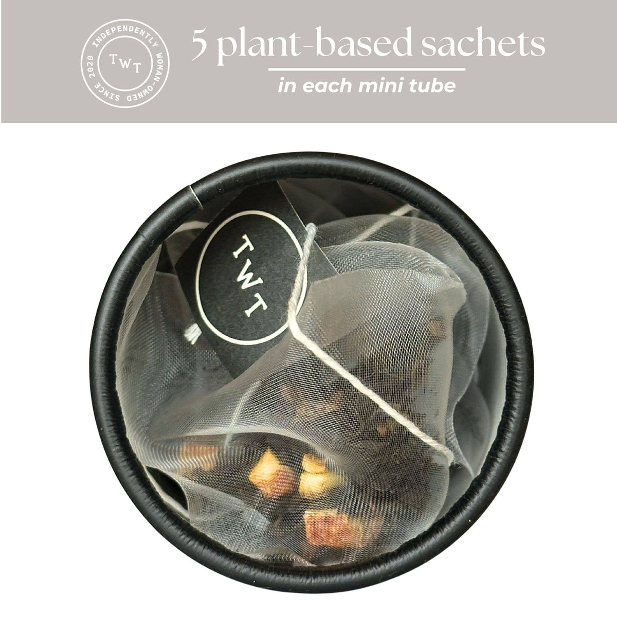 Dasher's Delight Holiday Mini Tube Gift (5 tea bags)