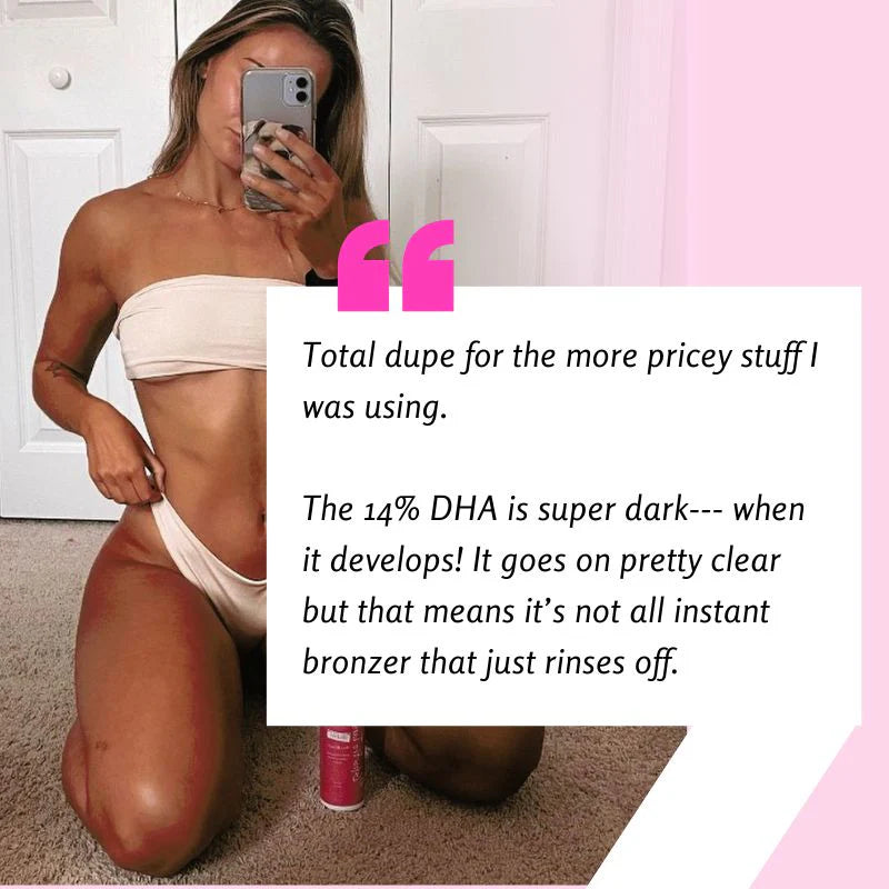14% DHA Tanning Mousse