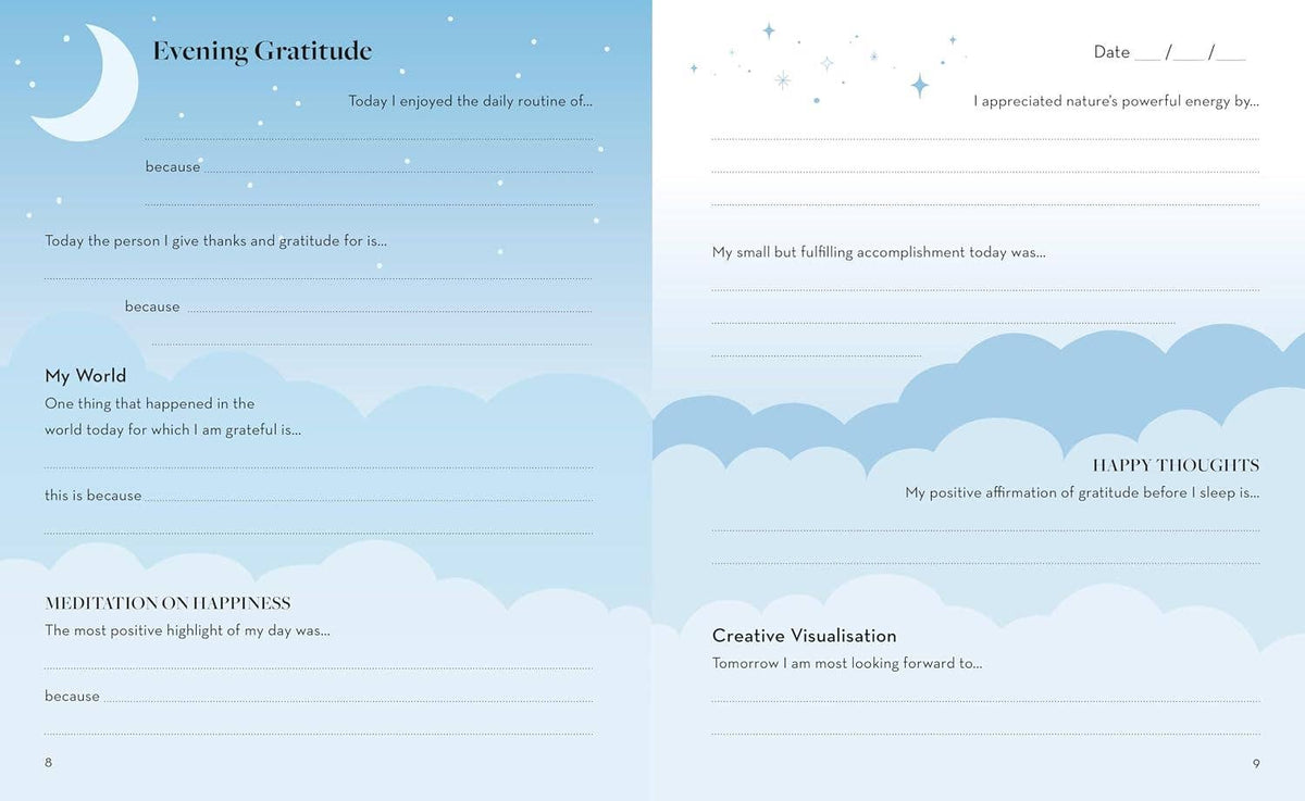 Goodnight Gratitudes Journal (Arcturus Wellbeing Journals)