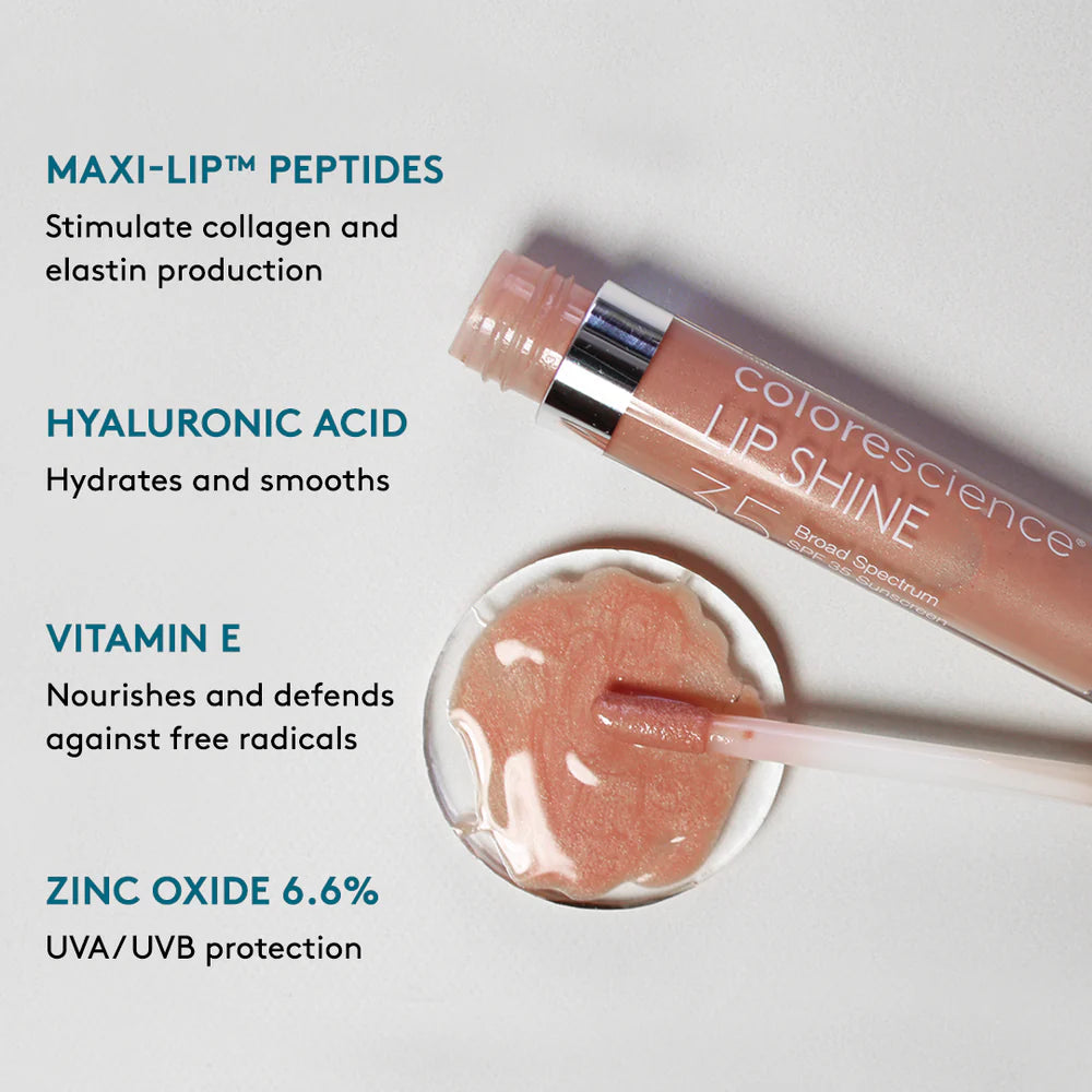 *PREORDER* Peptide Lip Shine Spf 30 - Rose