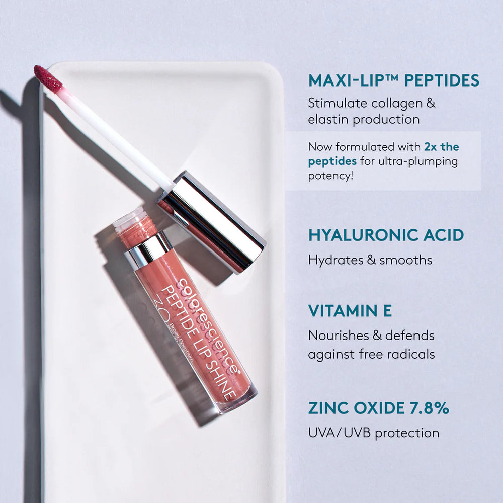 Peptide Lip Shine Spf 30- Savanna